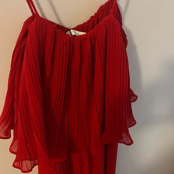 NWT Zara Red Jumpsuit - Picture 2 of 4